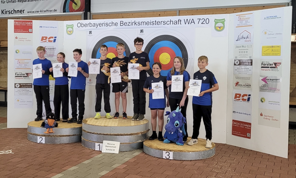 Mannschaft Schüler B - Sebastian, Maximilian, Valentin